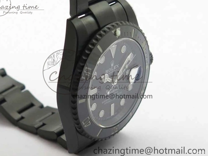 Steel V6F VS3135 1:1 V2 904L DLC Edition Submariner Black 116610 Blacken Best 0519